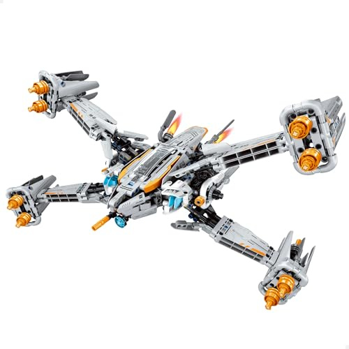 ColorBaby iM.Master 85454 Jeu de Construction, Vaisseau Spatial, 1018 pièces, Design modulaire, Cabine détaillée, Structure résistante, Montage précis, Jouet Stem pour créativité et ingénierie