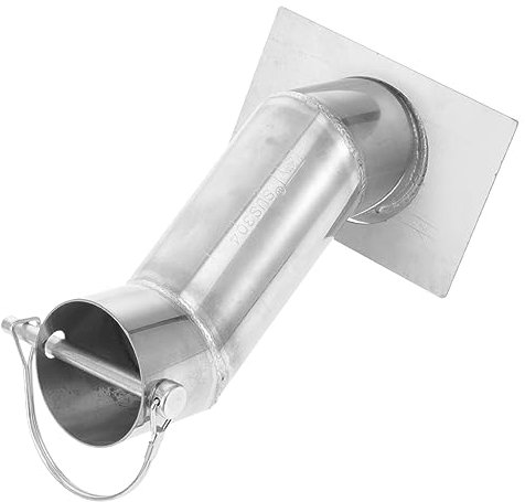 SEWOART Catena Antipioggia per Grondaie in Acciaio Inossidabile Adattatore per Grondaia Catena Antipioggia Adattatore di Scarico