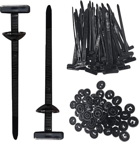 Serre-Câbles en Nylon Autobloquants Universels – Lot de 100 Attaches Polyvalentes pour Réparation Automobile et Usage Quotidien