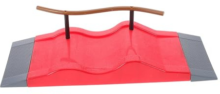 GALPADA Rampa para Finger Skateboard de Plástico y Portátil Mini Parque de Skate Reemplazo para Dedos Accesorio de Entrenamiento para Coordinación y Creatividad Infantil