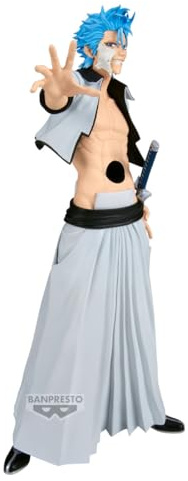 Banpresto Figura di Action Grimmjow Jaegerjaques Bleach - Maximatic 25 cm - PZ69613P Multicolore - Figura da collezione - Ideale per gli appassionati di Anime