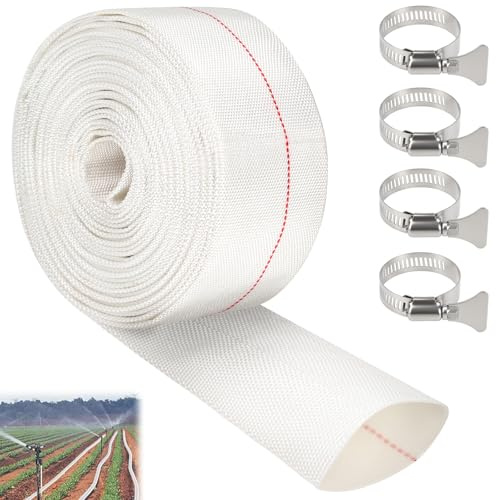 sturiz Vävnadsslang platt slang 1,5 tum brandslang 38 mm slang för avloppsvattenpump dränkbar sugsslang tryckslang 20 m pumpslang byggslang industrislang