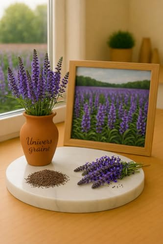 100 Graines de SAUGE des bois - Bleu Violet - West Friesland - Plante vivace ornementale - Fleur Jardin - 458