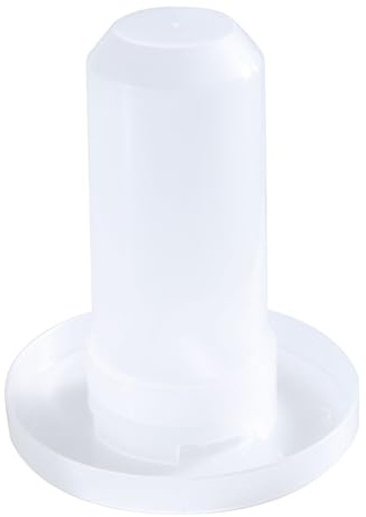 Nucelit Alimentador para aves de corral para pollo, plato de alimentación, taza de alimentación para animales de granja, aves de corral, alimentadores automáticos para exteriores