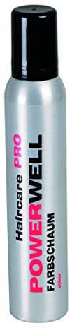 POWERWELL Farbschaum Powerwell 200 ml Mittelblond