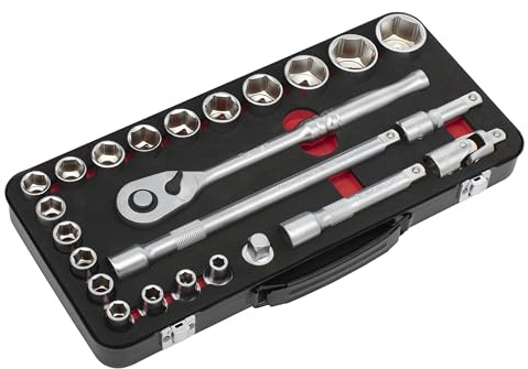 Sealey Premier Platinum 24pc 1/2 Sq Drive Socket Set - AK7924
