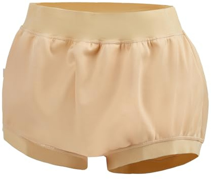 AQX Gummihosen für Erwachsene Inkontinenz, wiederverwendbare Inkontinenz Windelhose Gummihose Unterwäsche, hohe Taille auslaufsicher saugfähig Pvc Windelhosen (S)