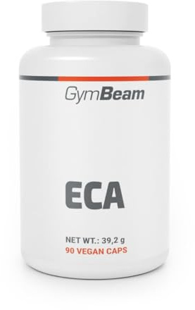 GymBeam ECA - Supplement, Fatburner mit Synephrin und Koffein, Stimulans für Fokus und Ausdauer, Gewichtsmanagement & Fettstoffwechsel, mit Bitterorangen- und Weißweiden-Extrakt 90 kaps