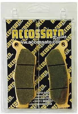 Accossato AGPA92EV1-67 Pastiglia Freno per Moto Guzzi > 1100 California Vintage, 1100 (2006)
