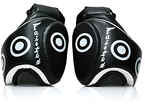 Fairtex Syntek Leather Thigh Pads, Muay Thai MMA Kickboxing Training Gear