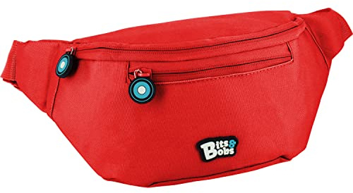 Grafoplás Bits & Bobs Sac Banane réglable, 23 x 12 x 9 cm, Rouge, 23x12x9cm, Sac Banane réglable