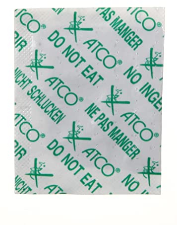 ATCO Luftentfeuchter DSP100-5000 Stück - Luftentfeuchter ohne Strom - Feuchtigkeitsabsorber - Luftentfeuchter Granulat - Luftentfeuchter Klein - Luftentfeuchter Kissen - Mini Luftentfeuchter