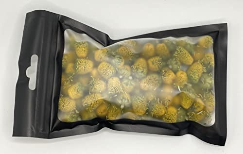 Buzz Button Edible Flowers aka Spilanthes aka Toothache Plant Narurally Cured for Maximum Spilanthol (1/2 Ounce)