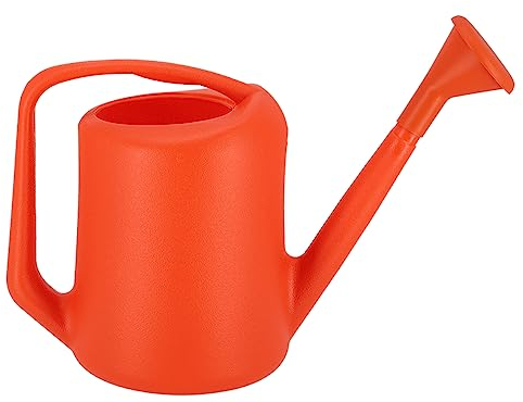 Esschert Design Arrosoir en Plastique avec Bec verseur Orange 5 l