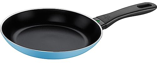 BALLARINI Padella Caprera Padella 20cm Alluminio Induzione Antiaderente Ceramica Made in Italy Blu