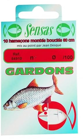 Sensas Hamecons Montes Gardons - H.No.16 - D.0.12mm - 54913