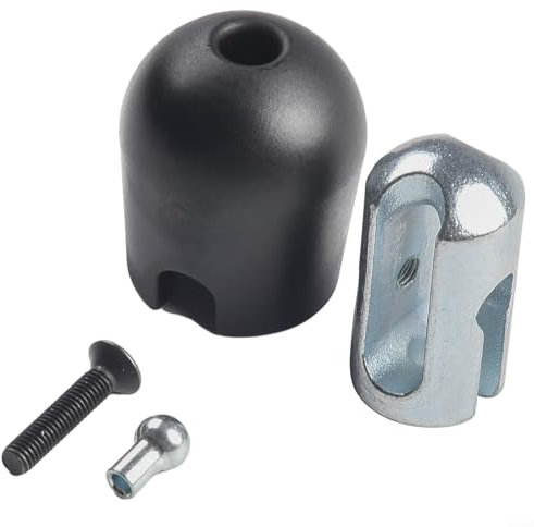 Heavy duty Gym Pulley Machine Cable Connector Rubber and Metal Construction (for 5mm Cable)