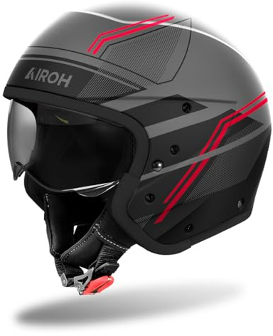 AIROH J 110 SLIM RED MATT L