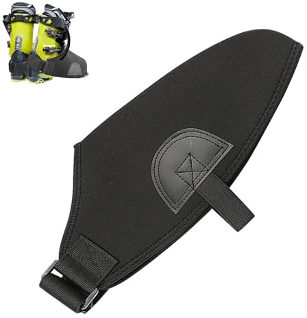 Ski Boot Covers, Snow Ski Boot Covers for Winter Boots Neoprene - Reusable Ski Accessories, Insulated Boot Covers, Snow Boot Covers