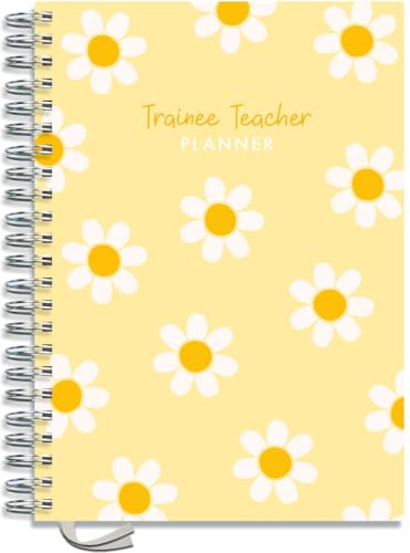 Teacher Training Planner and Guide by Pirongs | 2026-27 | A4 Size - Pastel Daisy