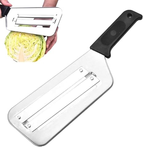 Trituratore di cavoli, affettatrice per cavoli tritatutto per la casa - in acciaio inossidabile Utensile da taglio ergonomico per formaggio di patate, trituratore portatile per verdure ristorante |