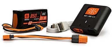 Spektrum Smart G2 Powerstage Air Bundle: 3S 850mAh LiPo Battery/S120 SPMXPSA100