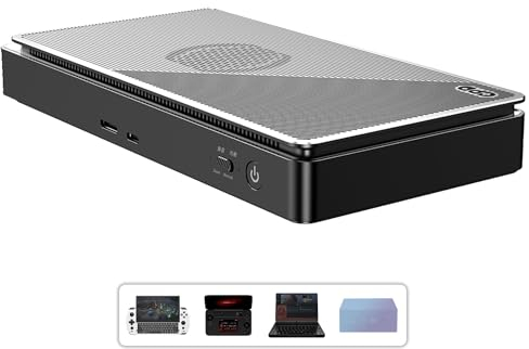 GPD G1 2024 eGPU Dockingstation mit AMD Radeon RX 7600M XT, 8GB GDDR6, Oculink eGPU, 3X USB 3.2, USB 4, HDMI 2.1, DisplayPort 1.4a, 240W Ladegerät, TGP Toggle, Kleiner Formfaktor für Gaming