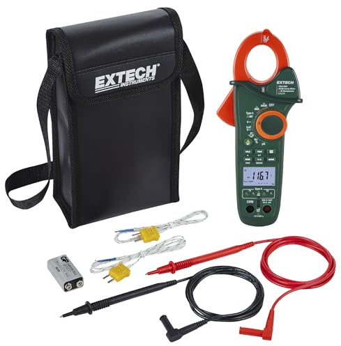 Extech EX623A 600A AC/DC Clamp Meter with IR and Dual Type K