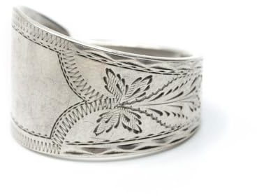 Miniblings Real Silver Ring 825 Sterling Cutlery Handmade Unique Antique AB8 - Handmade Fashion Jewelry - Fingerring