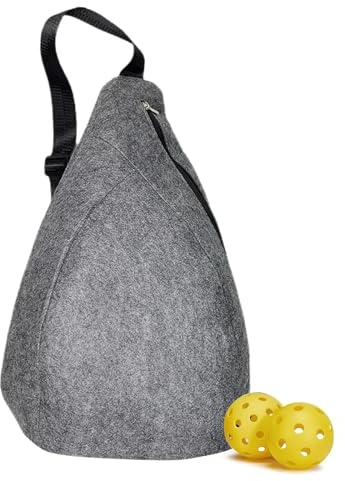 Pickle Ball Sling Bag, Pickle Ball Racket Storage Bag 36L justerbar