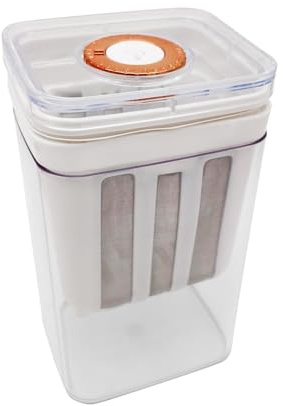 Filtro per Yogurt | Cestello Filtro per Riso,1100ml Colino a Maglie Riutilizzabile e Setaccio per Tè, Miele, Riso, Salsa, Caffè, Succo, Cucina, Scarti Alimentari, Filtraggio e Servizio