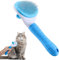 Katzenbürste Kurzhaar, Hundebürste Langhaar, Selbstreinigende Unterfellbürste Katze, Fellbürste Für Katzen, Katzenkamm, Katzenbürsten Langhaar, Katzen Bürste, Furminator für Hunde