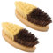 2 plant cleaning brushes, used for cleaning vegetables and kitchen utensils, board brush, sisal coconut fiber bamboo handle, zero waste biodegradable kitchen brush