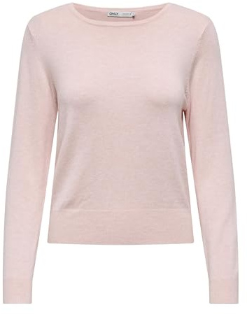 ONLY Onlvenice Life Ls Oneck Pullover Nca KNT Pull, Potpourri, L Femme