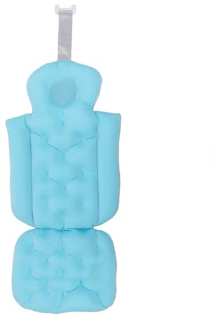 Almohada de Baño de Cuerpo Completo para Bañera, Almohada de Spa Suave de 33 Pulgadas con Cojín para Respaldo y Reposacabezas, Almohada Ergonómica para (Tela de seda de leche +