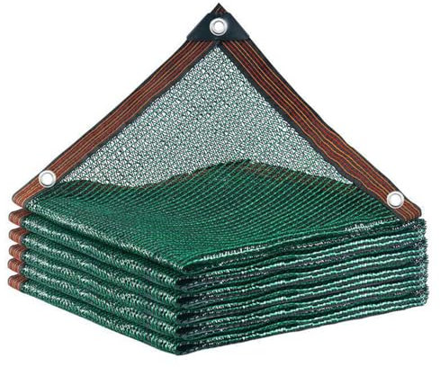 Tela de malla de protección solar verde 40% toldo de protección solar para plantas al aire libre balcón flor vela vela (4,5 x 5 m)