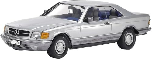 Tamiya 24029 1:24 Mercedes-Benz 500 SEC - Modellbau, Plastik Bausatz, Hobby, Basteln, Kleben, Modellbausatz, Modell, Plastikmodellbau, Geformte Farbe
