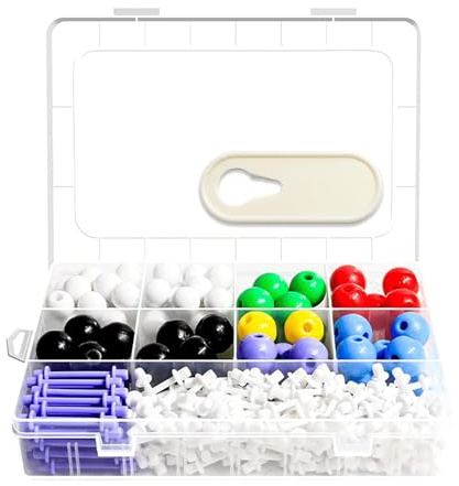 Kit de Modèle Moléculaire de Chimie,Biochimie Chimie Organique et Inorganique Set pour étudiant ou Enseignant pour l'apprentissage Modèle Kit,de Structure Chimique Un Ensemble de Fullerène
