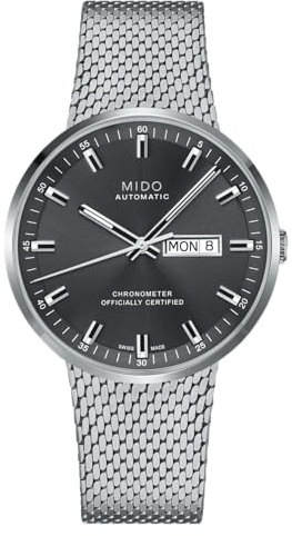 Mido Automatik Herrenuhr Chronometer Commander Icône M031.631.11.061.00