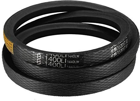sourcing map B-1400/B55 Drive V-Belt Inner Girth 55(1400mm) Industrial Power Rubber Transmission Belt