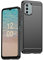 Wookfiss Cover per Nokia G42 5G Silicone Custodia,TPU Design in Fibra di Carbonio Originale Custodia Nero Cover,Antiurto Antigraffi Sottile