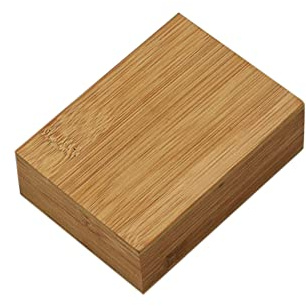 Scatola di Bambù Porta Carte da Poker in Legno Con Coperchio - Contenitore Portatile per Carte da Gioco