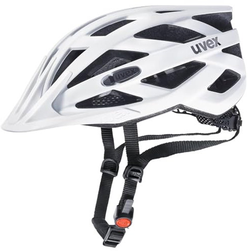 uvex i-vo cc - Leichter Allround-Helm für Damen und Herren - individuelle Größenanpassung - erweiterbar mit LED-Licht - White matt - 56-60 cm