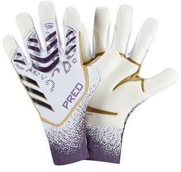 adidas Performance Predator Pro Hybrid Torwarthandschuhe Radiant Blaze Weiss, 9 Herren