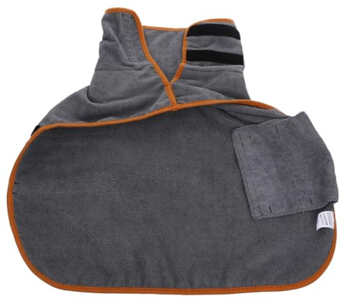 CVUTOVO Bañador Absorbente para Perros y Gatos Rápido y para Baños Casa y Cómodo para Mascotas y Pequeñas Gris