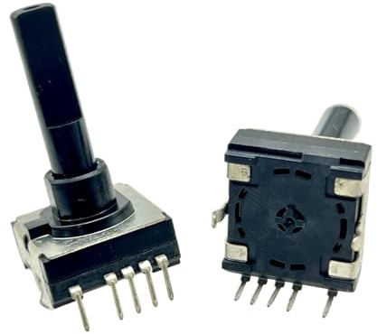 1 st Everbest SR18 16 dedikerad positionering roterande pulsgivare potentiometer axellängd 29 mm
