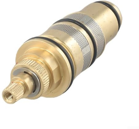 Grifo mezclador termostático para baño, válvula de ducha, kit de reparación de repuesto, cartucho de control de temperatura constante, válvula de control de temperatura de latón