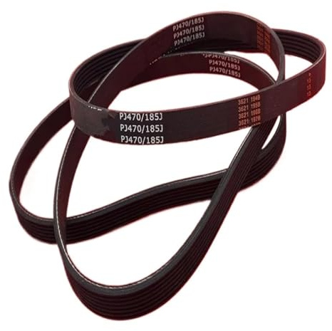 Correa de transmisión trapezoidal PJ470 185J 5/6/7 canales, multicanal, for cintas de correr, bicicletas estáticas y equipos de fitness.(5Ribsx1)