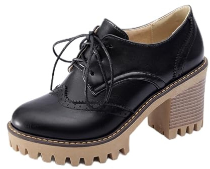 Generisch Width H Women's Shoes Sailing Shoes Platform Dirndl Shoes Breathable Slippers Casual Trainers Wedding Shoes Single Shoes Leisure Outdoor Walking Shoes Ballet Shoes, O Black, 4 UK
