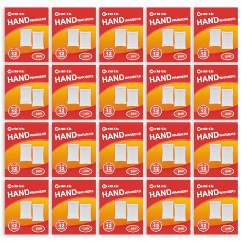 World-Bio Instant Disposable Hand Warmers Pocket Glove Warmer Disposable Air Activated - Provide 18 Hours Long Lasting Warm - 40 packs